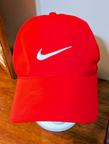 Nike red solid - nike, cap